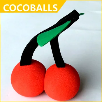 

cocoballs 10pcs/lot cherry car sticker antenna balls aerial toppers