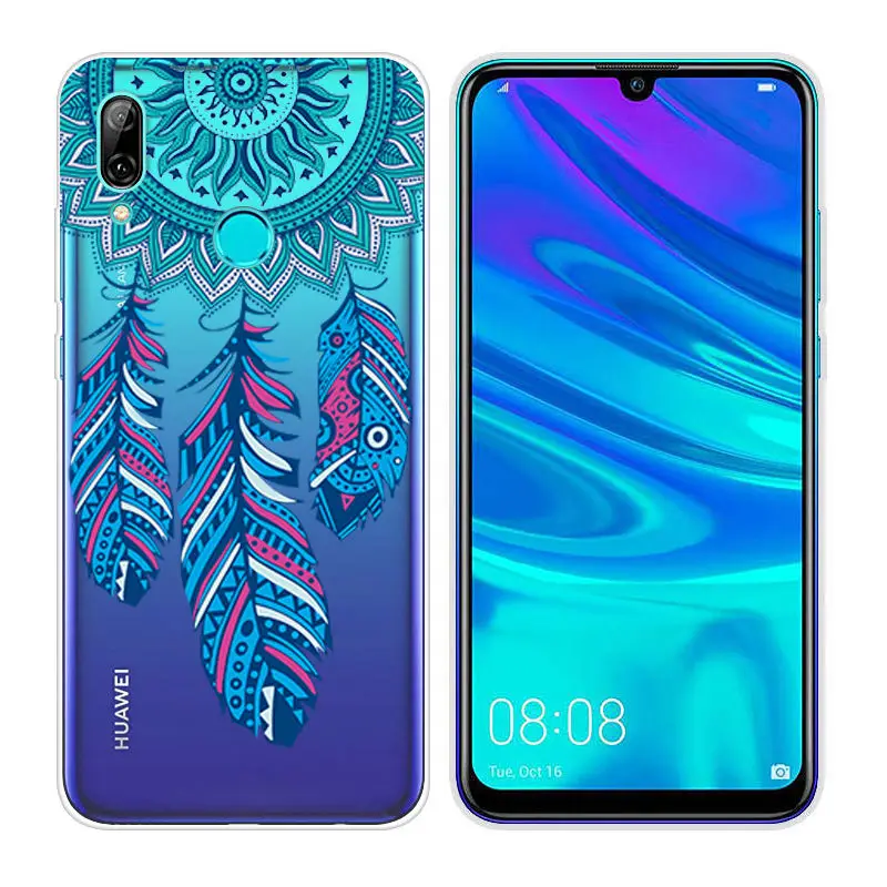 Силиконовый чехол для huawei P Smart, мягкий ТПУ чехол для телефона, 6,21 дюймов, P Smart, прозрачный чехол, PSmart, оболочка - Цвет: 42