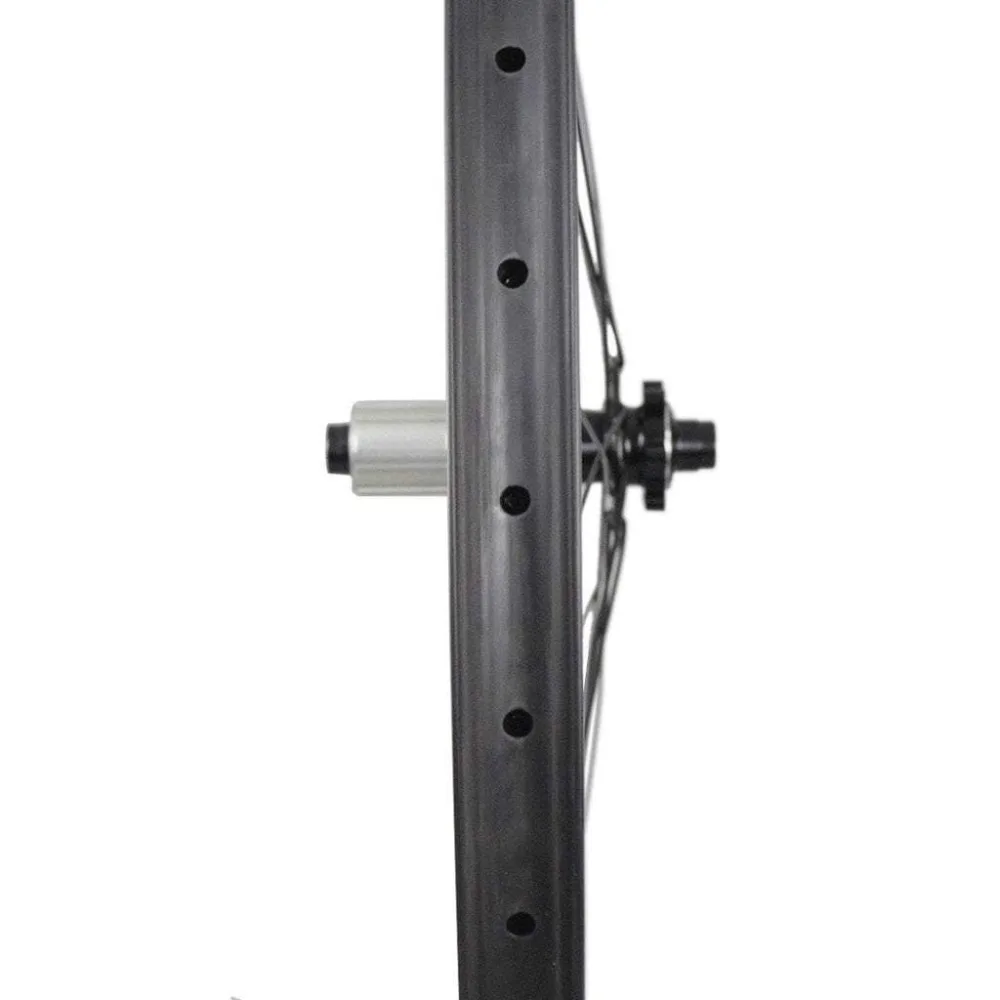 Perfect Hot sale 27.5er mtb carbon wheels China 650B all mountain bike wheelset 35mm clincher tubeless ready 32H UD matt AM275-35C 3