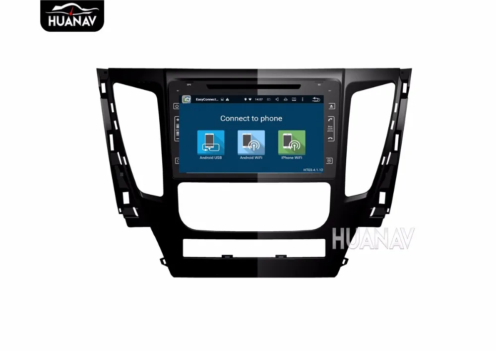 Best Quad Core Touch Screen Car DVD GPS Navigation Head Unit Android7.1 Car DVD player GPS navigation for MITSUBISHI PAJERO 2016 2017 3