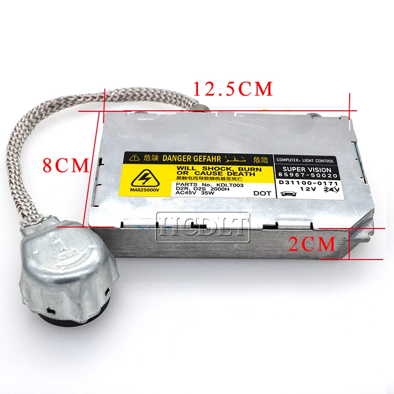 HCDLT New 85967-50020 8596750020 OEM Ballast D2S D2R Xenon Headlight Ballast Control Unit For Lexus Toyota Subaru Legacy Outback (8)