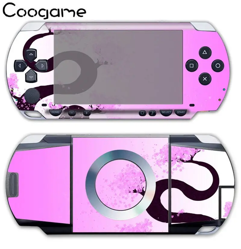 Flowers Dustproof PVC Protective Film Cover Stickers For Sony PSP 1000