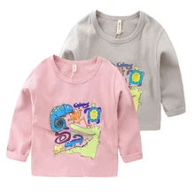 The boy cartoon long sleeve T-shirt in the autumn of 2016 the new children’s clothing Han edition children baby U4953 render