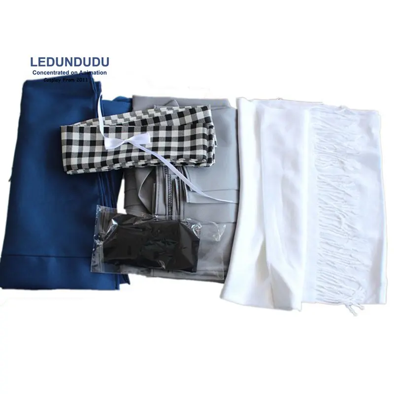 Anime Touken Ranbu Online Kashuu Kiyomitsu Cosplay Costumes Yamatonokami Yasusada Kimono Fancy Halloween Party Clean Full set Blue (6)