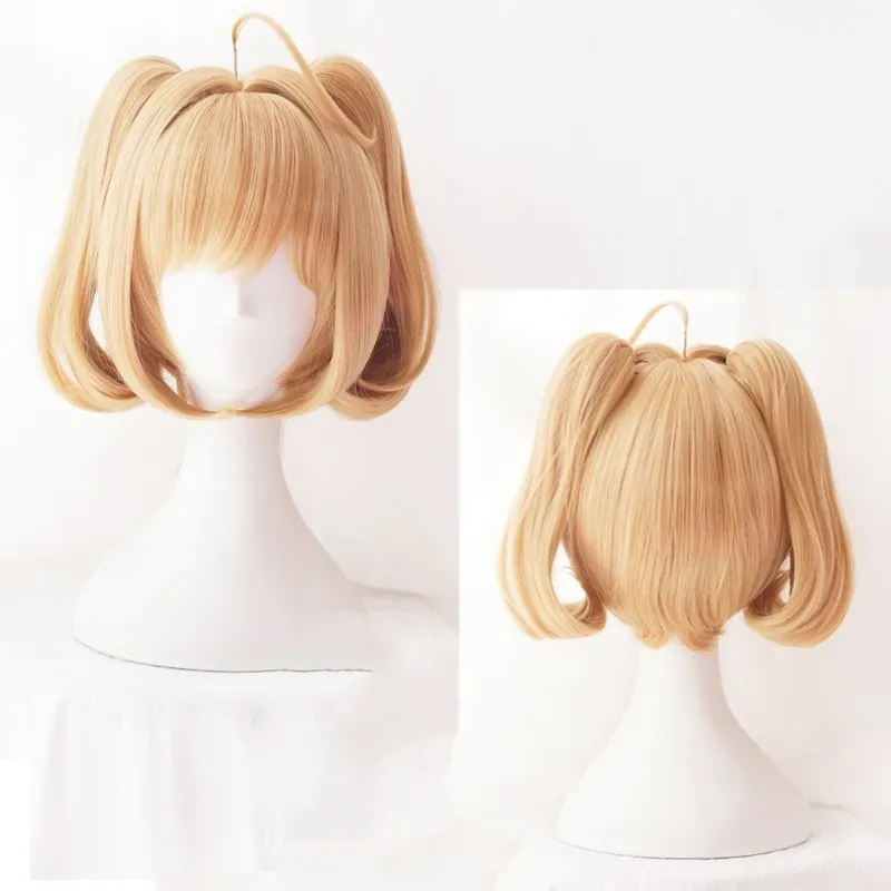  Sato Shin Cosplay STER CINDERELLA GIRLS Synthetic Hair Halloween Role Play Straight Version and Pig