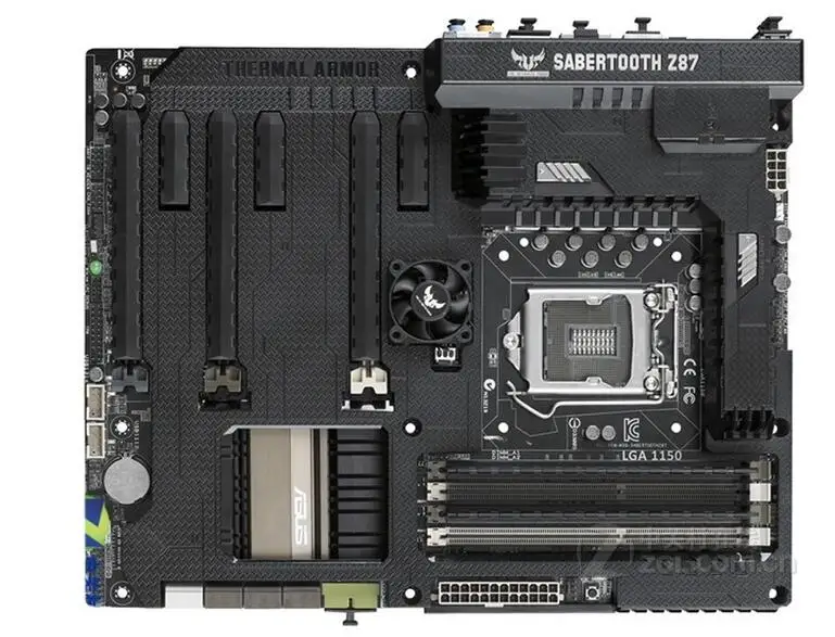 ASUS TUF SABERTOOTH Z87 LGA1150 DDR3 настольная материнская плата поддержка I7 4770K Используется 90%