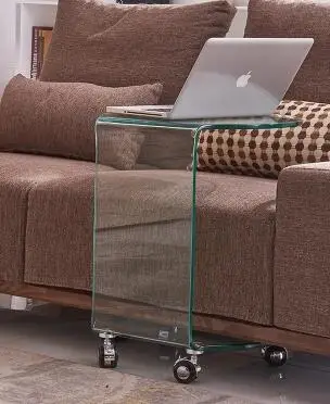 Excellent Small tea table . bending glass table 2
