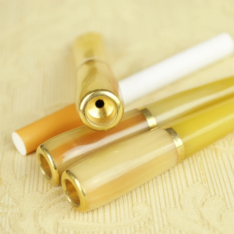 

1pcs Smoking Pipe Durable Smoke Cigarette Pipe Tobacco Pipes Standard Nostalgic Smoking Pipes Tobacco Mouthpiece Smoking Set