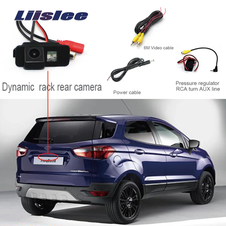 Liislee Car Rear View Back Up Reverse Parking Camera For Ford EcoSport