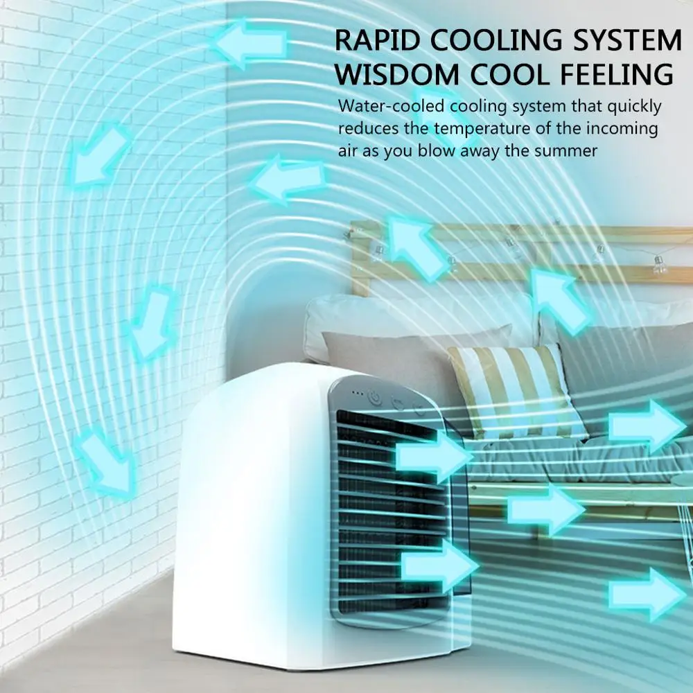 

3 in 1 Portable Mini Air Cooler USB Air Conditioner Office Cooler Purifier Suitable For Home Office