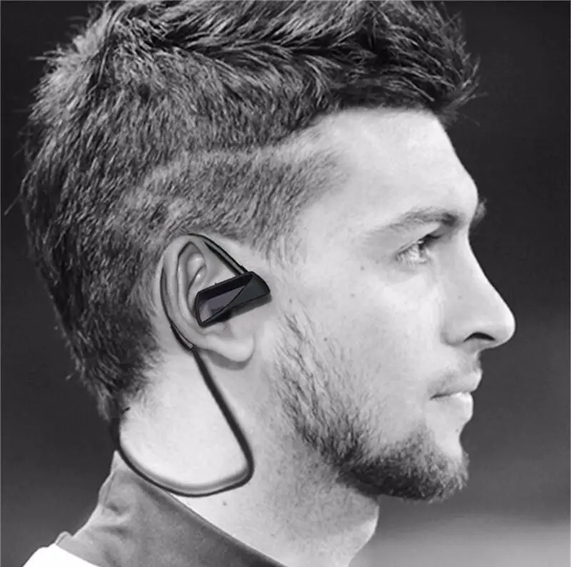 

U12 Bluetooth Headset V4.1 Earphone IPX7 Waterproof with Noise Cancellation Sport Wireless Headphone with Microphone BEP00008