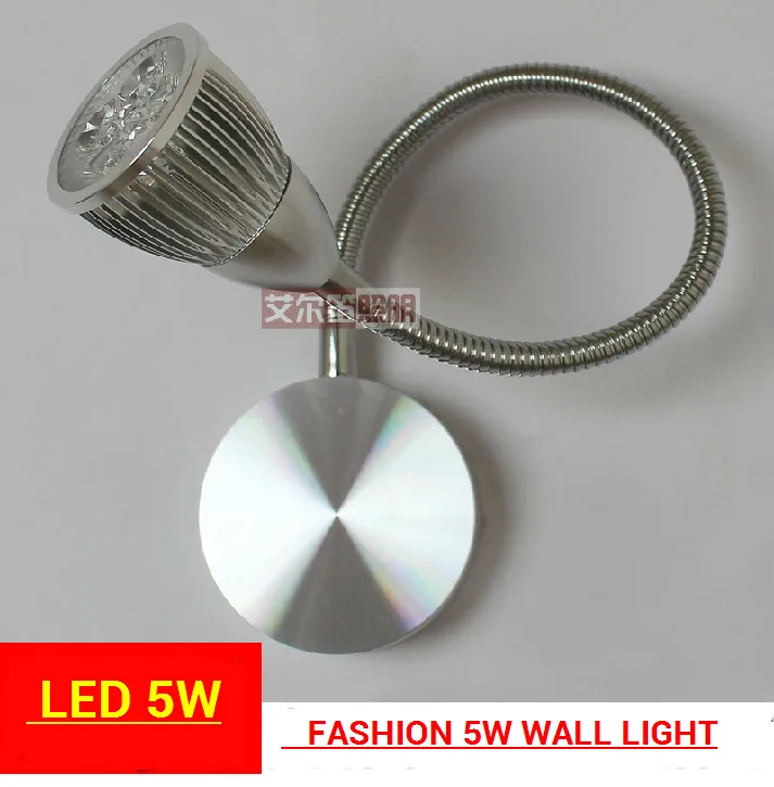 

3W LED Wall Lamps with switch Modern Indoor Aluminum led wall lights for home LED bedside reading lights AC85-265V