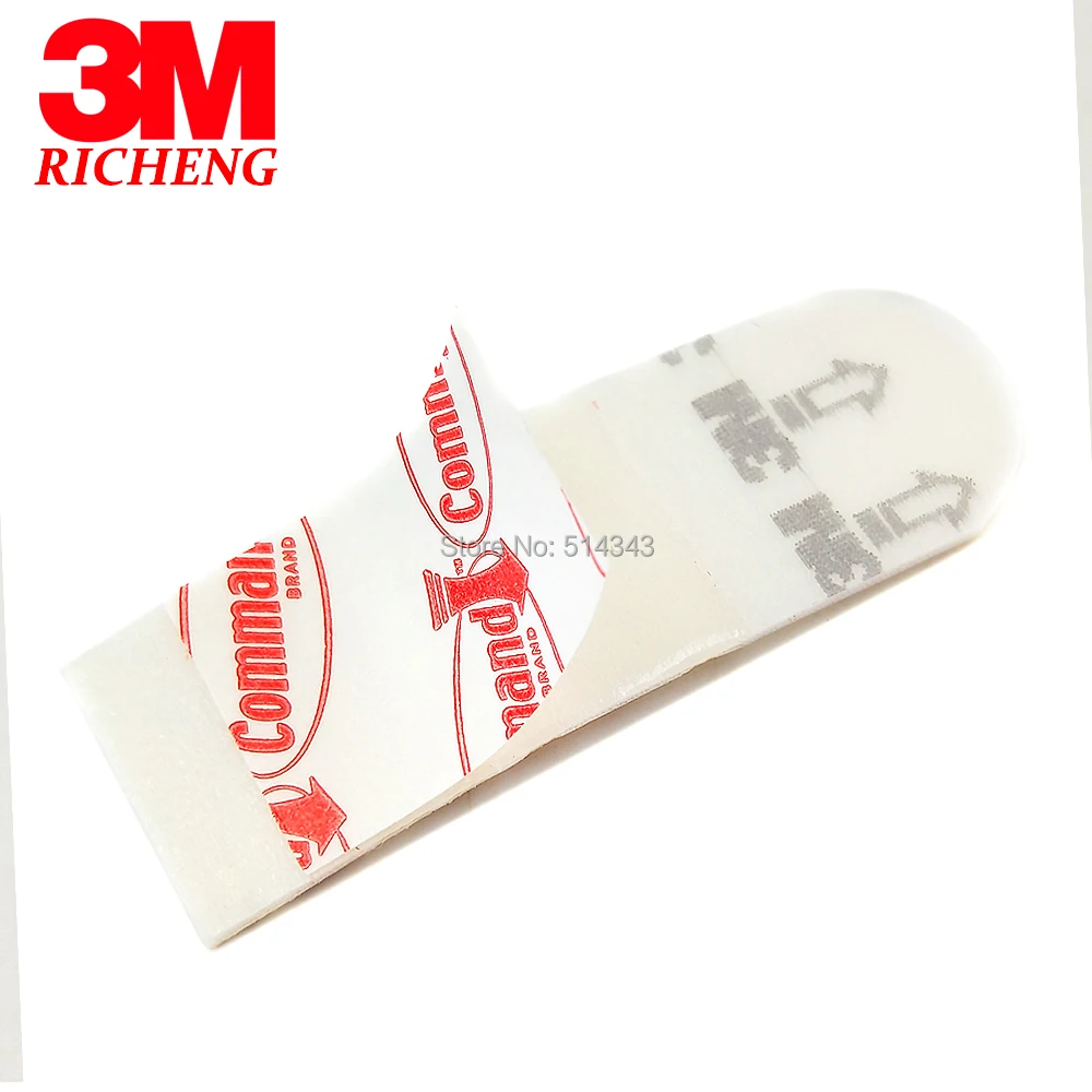 3M Command adhesive strips for hanging removable,Damage-Free picture hanger  double-sided tape small size 4.6cm*1.5cm - AliExpress