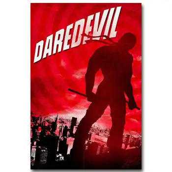 

0449A Daredevil Superheroes Comic-Wall Sticker Silk Poster Light Canvas Decoration