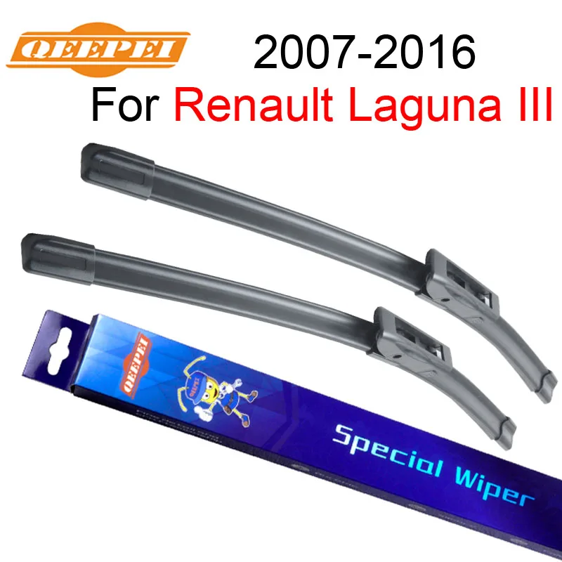 

QEEPEI Renault Laguna 3 Windscreen Wiper 2007-2016 26''+16'' Car Accessories Auto Windshield Wipers Blade Prices, CPD106-2