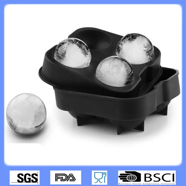 1Pc New Arrival , Bar Drink Whiskey Sphere Silicone Spherical Round