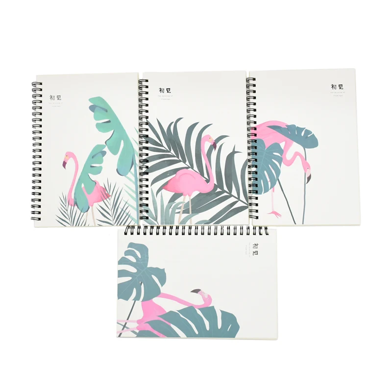 

4pcs new notebook standard A5 horizontal line classroom record school learning notebook
