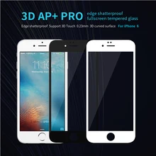 2017 Nillkin AP+Pro 0.23mm Anti-Explosion 9H 3D Full Cover Tempered Glass For iPhone 6 6S 4.7″ Screen film for iPhone6/6s Plus