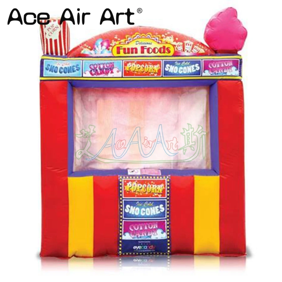 

Customize Inflatable concession booth,inflatable ice cream booth model/kiosk booth/candy floss for sale