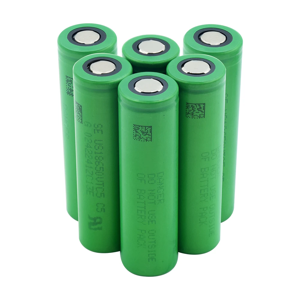 

1/2/4/6/8/10 Pieces 3.7 V 2600mAh VTC5 18650 Li-ion Battery Replacement For E-cigarette Vape Flashlight Power Bank Radio Gamepad