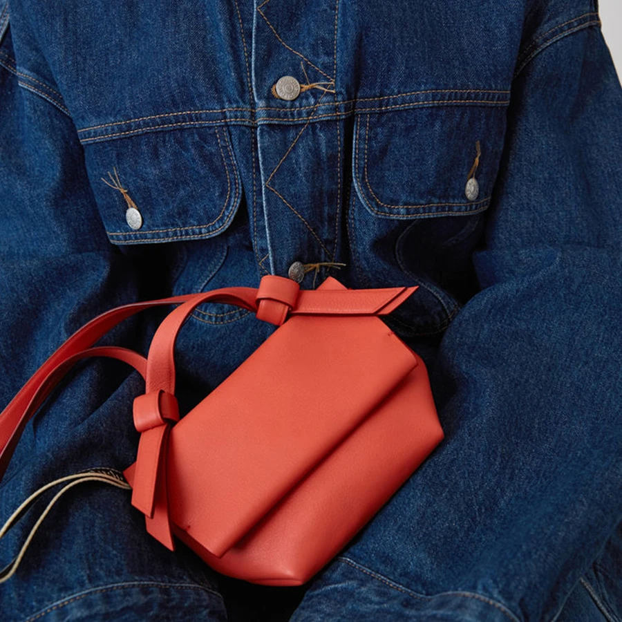 

Cute Bow Women's Handbags Simple Solid Color Ladies Mini Shoulder Messenger Bags Casual Pu Envelope Clutch Purses Crossbody Bag