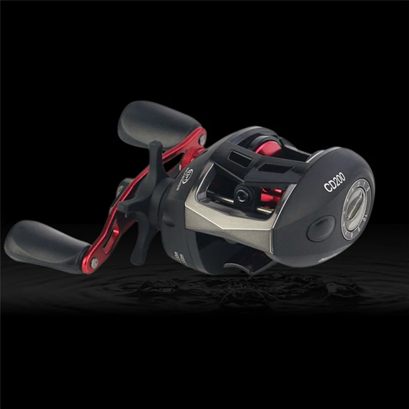 Carretel de Pesca Carretel de Arremesso Carretel de Alumínio Bobina de Metal 12 + 1bb Direita Esquerda Handle Carretilha Pesca Carpa 7.3: 1 Gear - 17 + 1BB Direita Esquerda Handle Carretilha pesca