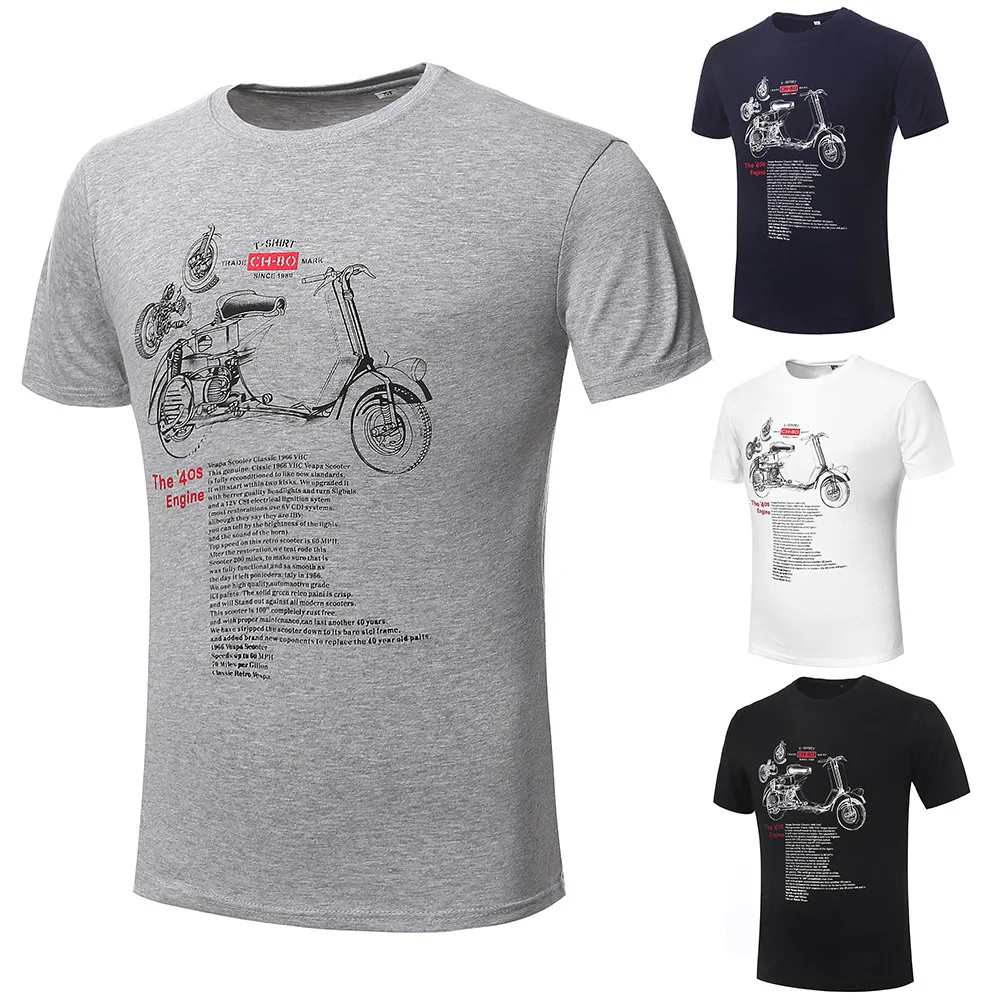 New Men's summer tee Plus size  M-XXXXL Fashion sh...