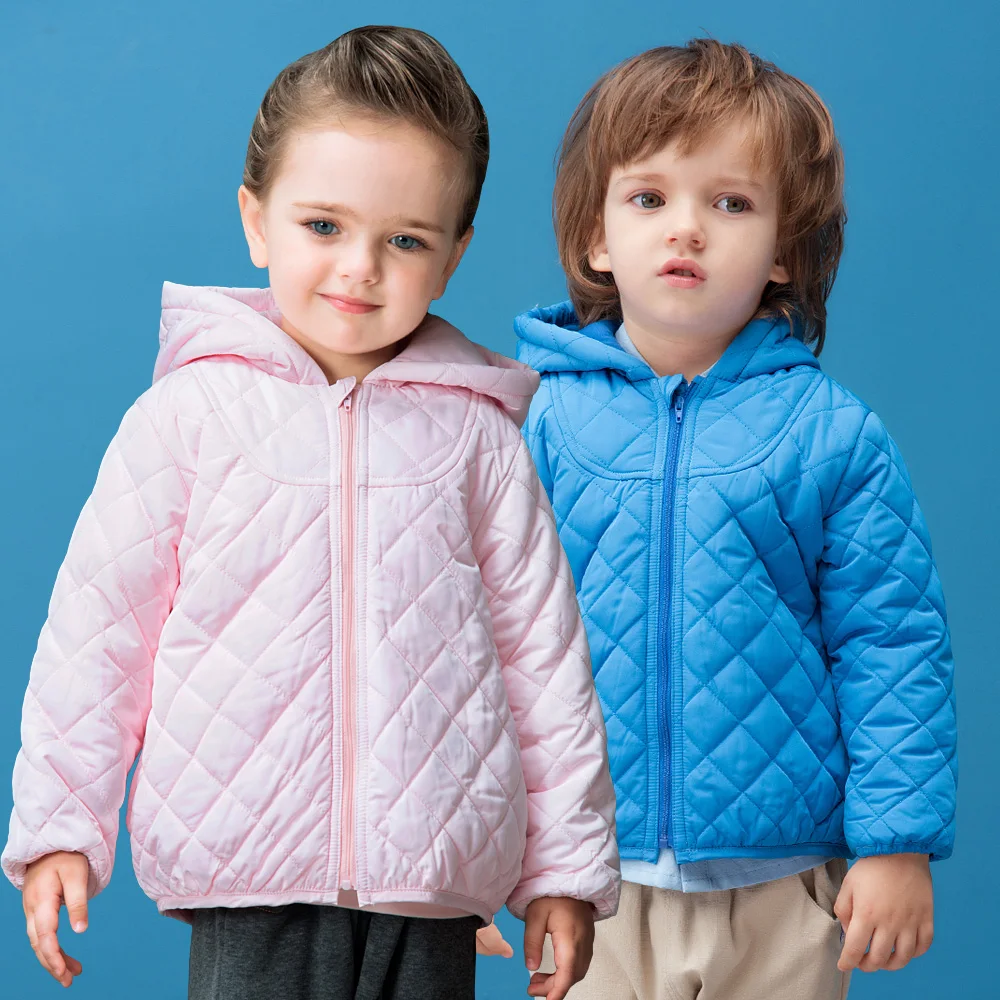 

Yingzifang Boys Girls Unisex Autumn Winter Casual Zipper Hooded Coat Kids Jacket