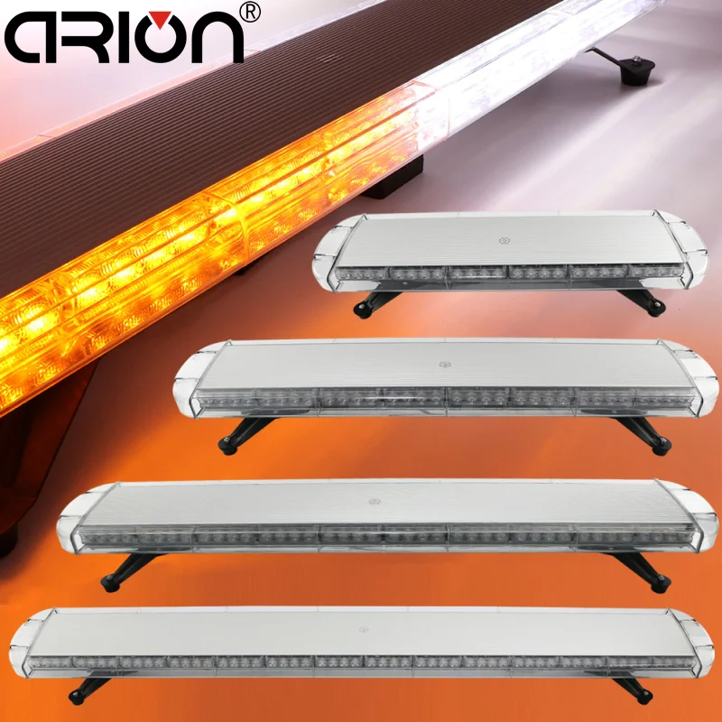 

CIRION 30" to 72" Police LED strobe light car truck towing warning flashlight led Emergency Warning light bar Amber White Yellow