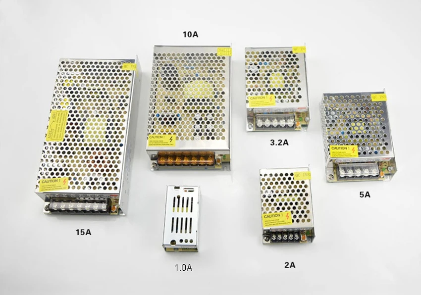 Светодиодный Питание DC 12V 1A 2A 3.2A 5A 6A 10A 12.5A 15A 20A 30A светодиодный переключатель Мощность адаптер переменного тока трансформаторы для Светодиодные ленты светильник s