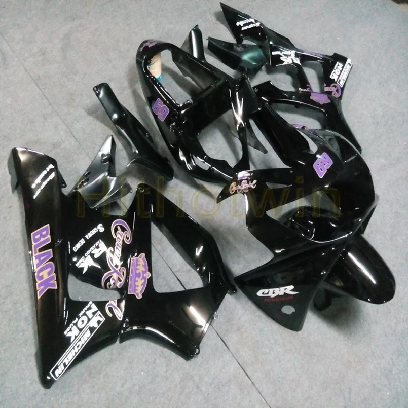 G Пользовательские Обтекатели мотоцикла для HONDA CBR929RR 2000-2001 CBR 929 RR 00 01 ABS пластиковый комплект+ Botls+ литьевая форма зеленый M2 - Цвет: G