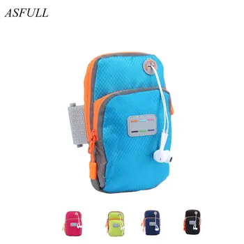 

ASFULL Fashion mobile arm bag men and women running equipment arm sleeve For wrist bag outdoor sports personal mobil Storage Bag