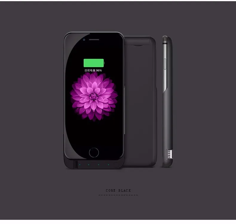 10000 mah battery power case external for iphone 6 6s plus battery case backup charger cover for iphone 6 plus 5 5 power case