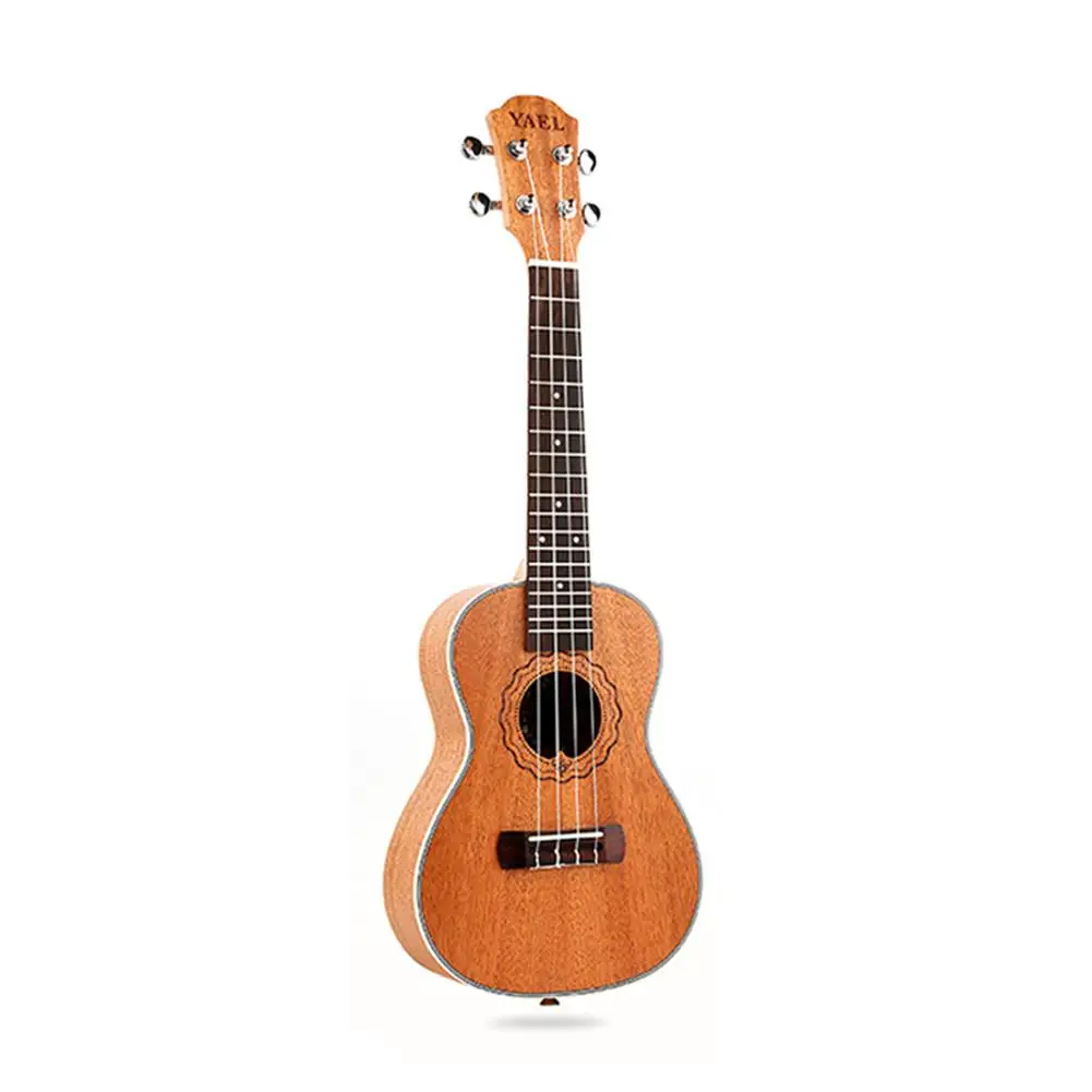 

YAEL 26 inch Mahogany Tenor Ukulele Uke 4-Strings 18-Frets Hawaiian Guitar Part Accessories Strings Instrument for Beginner