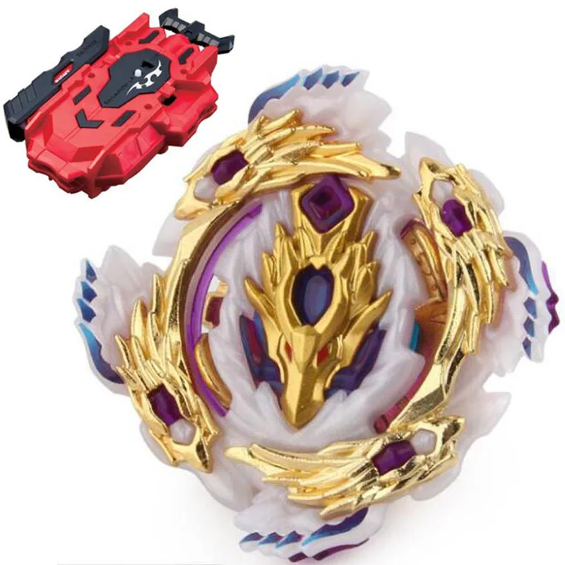 

B-X TOUPIE BURST BEYBLADE Spinning Top Edition BLACK GOLD Bloody Longinus / Luinor BOOSTER B-110 Kids Toy Top LR RedLauncher