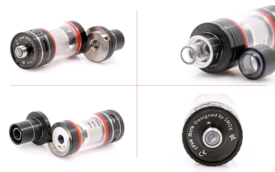 Оригинальный распылитель SMOK TFV4 Mini 3 5 мл испаритель V4 Tank для R80 Koopor 2 Mod Xcube