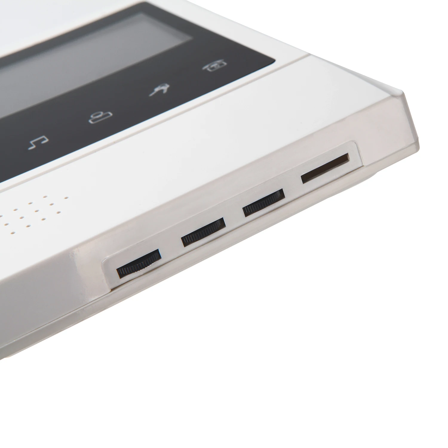 Online 4,3 pulgadas con cable Video puerta teléfono sistema Visual intercomunicador timbre con 1 Monitor + 1 * 700TVL Cámara al aire libre para la vigilancia del hogar