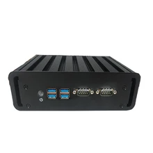 Gzgmet Intel Core i5 5200U двухъядерный Мини-ПК Окна ПК мини-компьютер без вентилятора 2 * COM 4 * USB3.0 WI-FI маршрутизатор Портативный Настольный