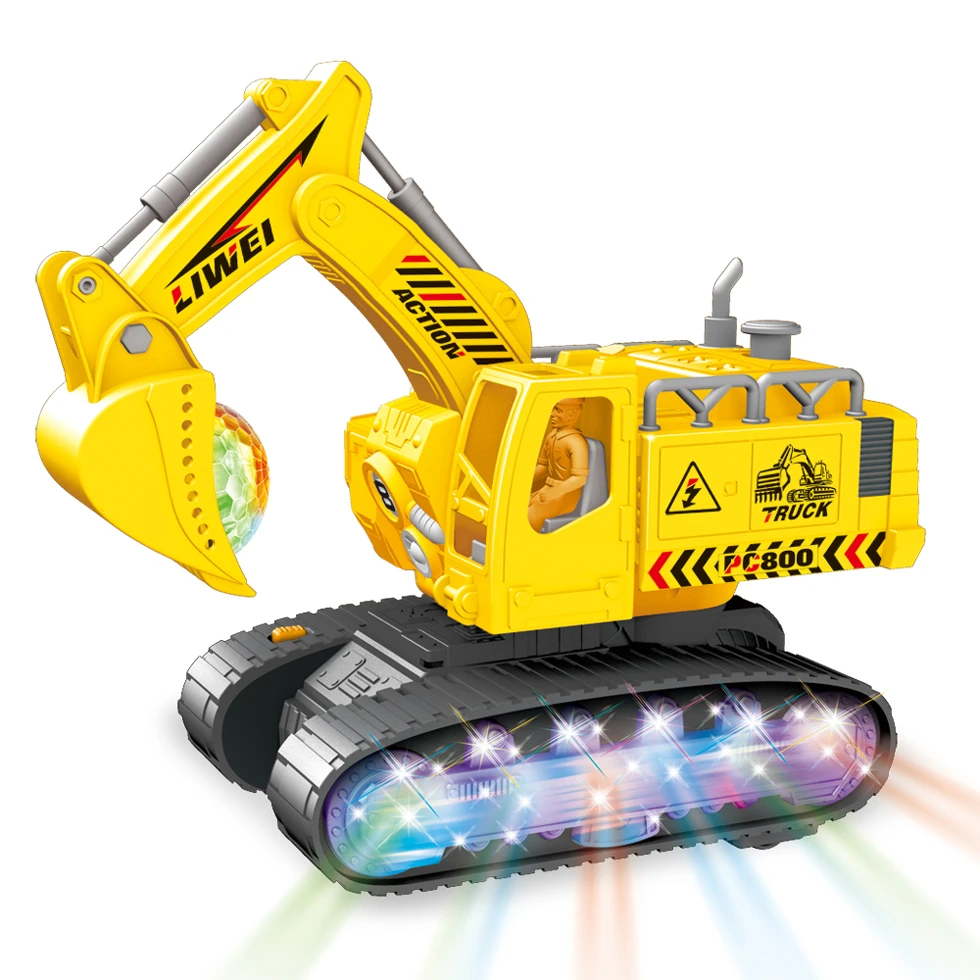 children's excavator toy