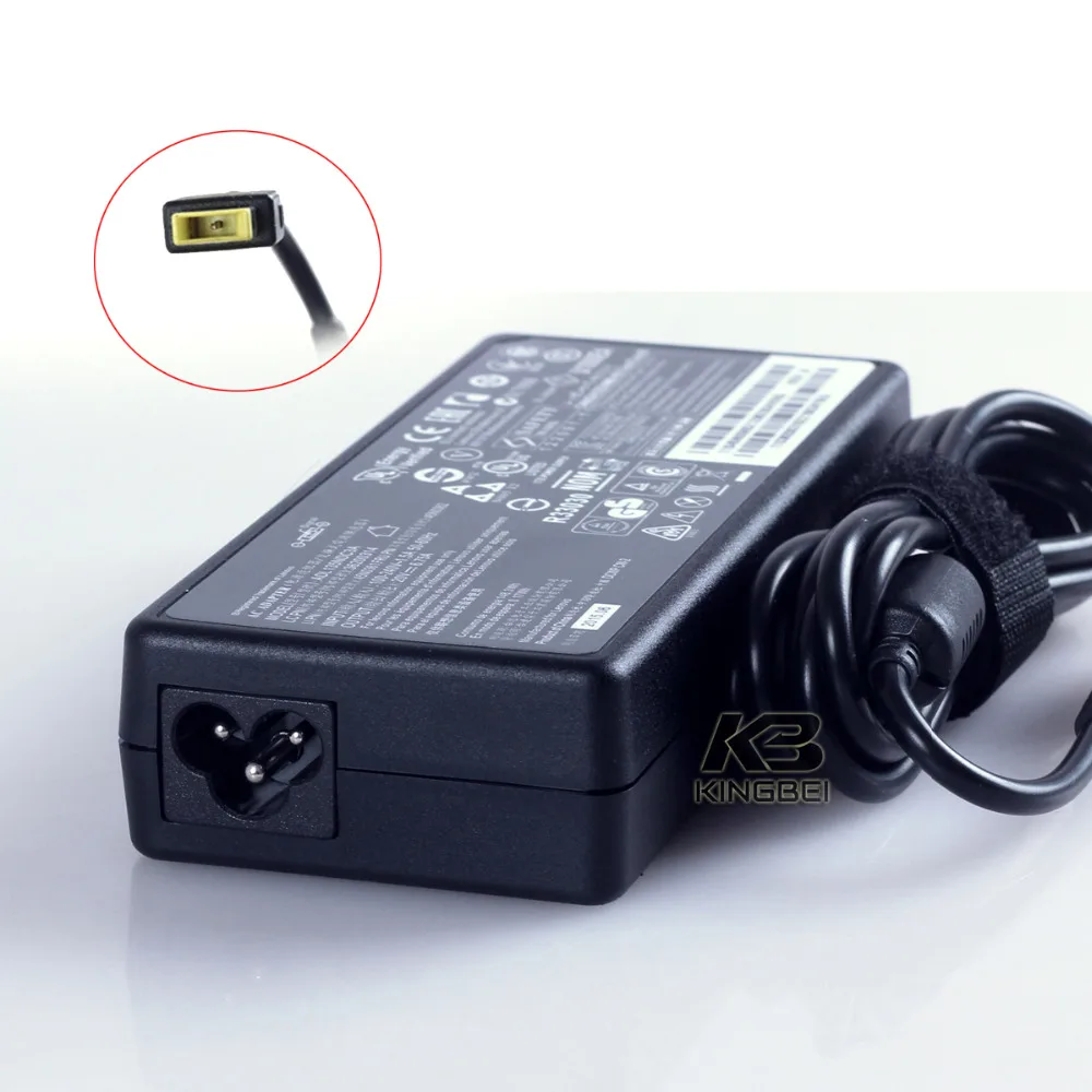Новые 135 W 20 V suqare pin ноутбук Питание адаптер для ThinkPad W541 20EF 20EG Y50-70 80EJ ноутбука зарядные устройства постоянного и переменного тока