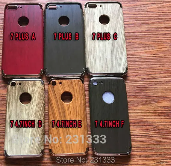 Деревянный Жесткий чехол с электропластиной для Iphone 7 PLUS I7 Iphone7 телефона Hybird 3 в 1