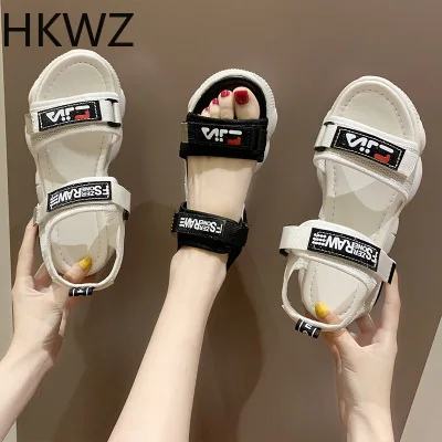 

Thick-soled sandals brand new comfortable open toe slip muffin with gladiator sandals luxury design hollow breathable sandals