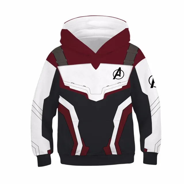 Boys Girls Hoodies Sweatshirts The Avengers Endgame 3D Print Marvel Superhero Captain America Iron Man Sweatshirt Kids Tracksuit 6
