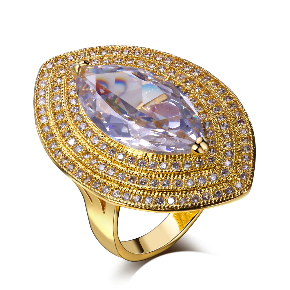 Fashion Rings cubic zircon finger Ring high quality Party rings for