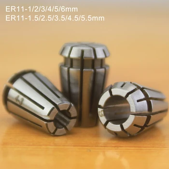 

Holder Engraving Machine&Milling Lathe 1mm-6mm ER11 6MM Spring Collet Set milling lathe tool Engraving machine