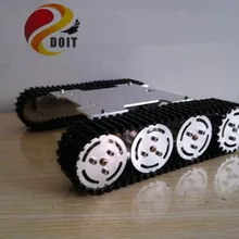 DOIT RC робот танк шасси автомобиля/гусеничный автомобиль для дистанционного управления части робота/передвижной робот электронная игрушка с твердой структурой DIY