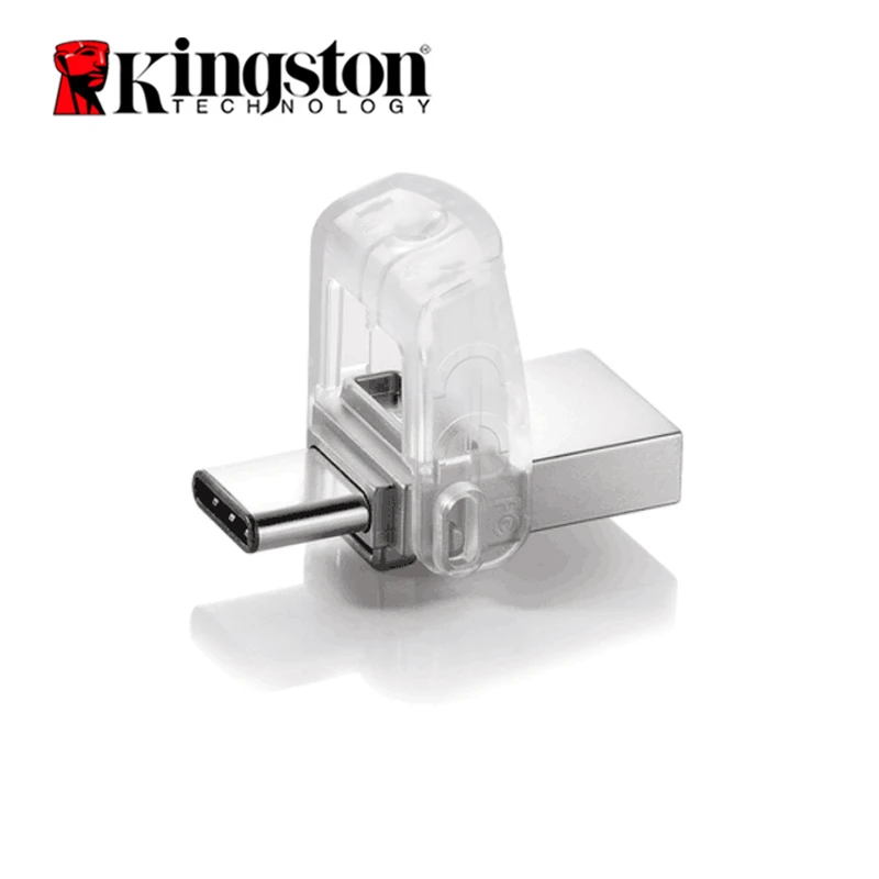 kingston USB флеш-накопитель DataTraveler Micro Duo 3C 64 ГБ 32 ГБ 16 ГБ USB 3,1 для ПК телефона с портом type-C
