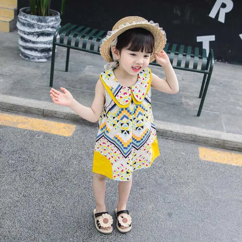 

Girls Dresses Fashion Girl Dress Lace Floral Design Baby Girls Dress Kids Dresses For Girls Casual Wear Children Clothing
