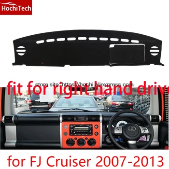 

For toyota FJ Cruiser right hand drive dashboard mat Protective pad black car-styling Interior Refit Sticker Mat products