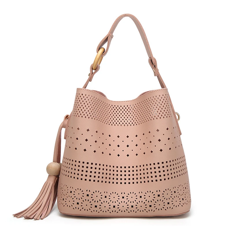 Nevenka Hallow Out Shoulder Bag Women Casual Totes with Tassel09